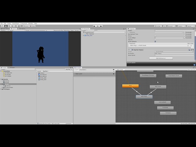 Spriter to Unity Animator Test