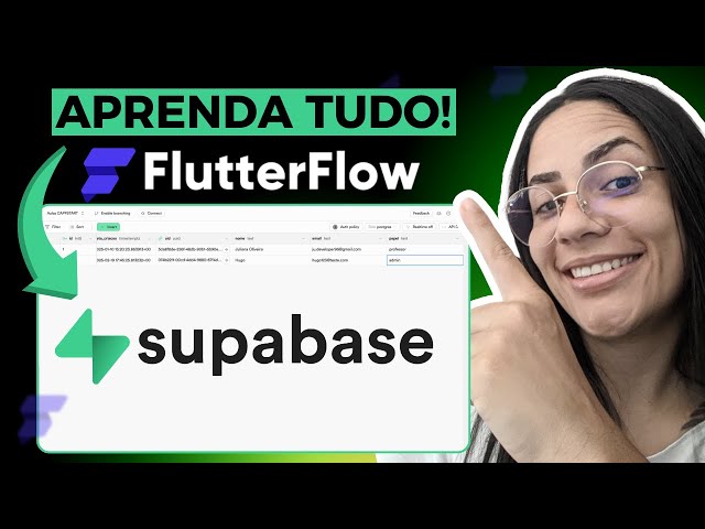 Master Supabase in FlutterFlow! Complete CRUD Step by Step 2025 🚀