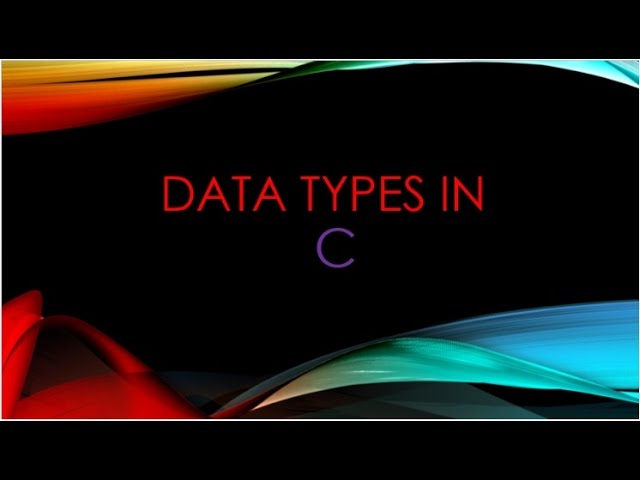 Data Types in C(3 tutorial) by Shubham Mishra in [Hindi]