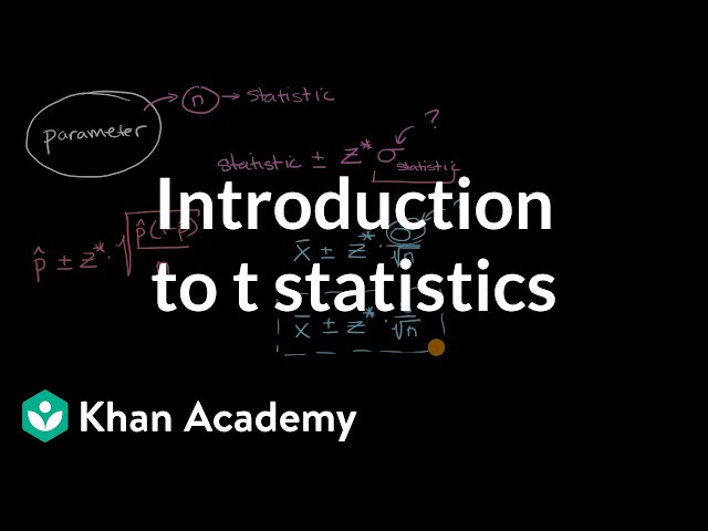 Introduction to t statistics | Confidence intervals | AP Statistics | Khan Academy