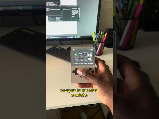 Pokemon Platinum Nintendo DS Emulation on RG35XX #anbernic #garlicos #rg35xx #pokemon #platinum