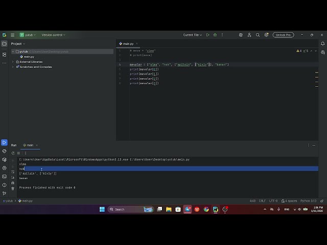 python 9-dars | list