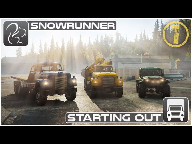 SnowRunner - Michigan Multiplayer (Ep 1) - Getting Started