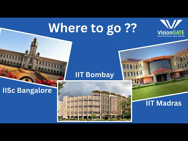 Don’t Choose Your M.Tech College Before Watching This! | IISc vs IIT Bombay vs IIT Madras |