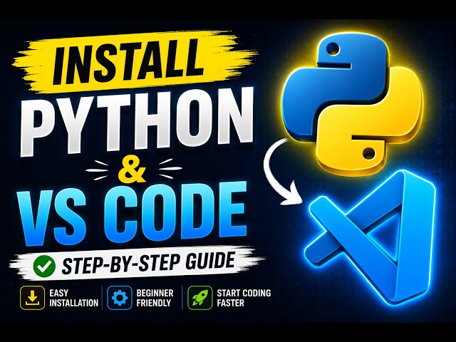 installing vs code and python