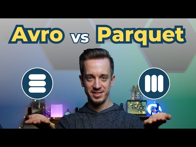 Avro vs Parquet - comparison of row and column oriented file formats