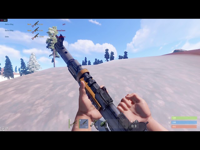 Rust NEW ak recoil