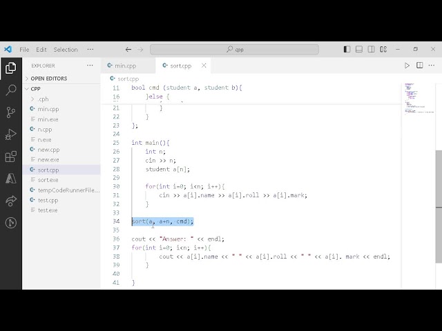 Sort Array of Objects using sort Function