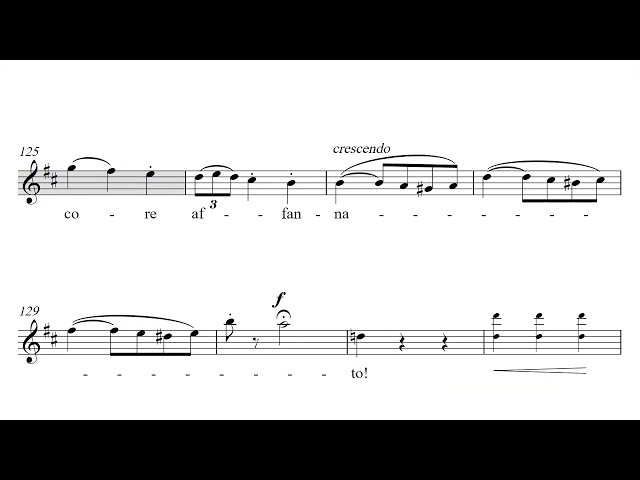 [Piano Accompaniment] Luigi Arditi : Parla! [D Major]
