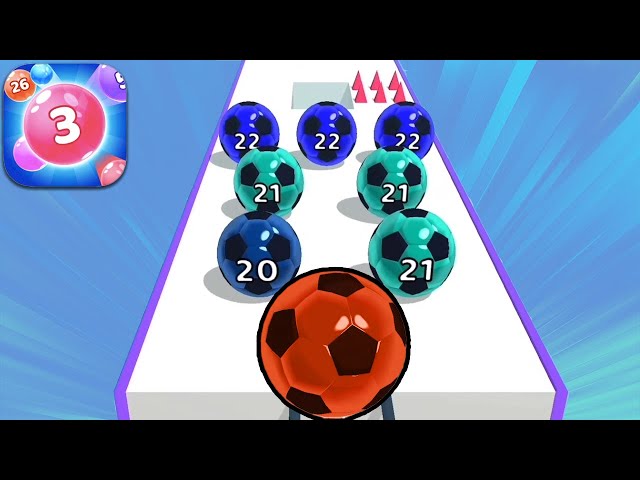 MARBLE RUN 3D: COLOR BALL RACE All Levels Gameplay Walkthrough iOS 17