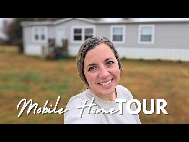 DOUBLE WIDE MOBILE HOME TOUR | Pros & Cons of Mobile Home Living