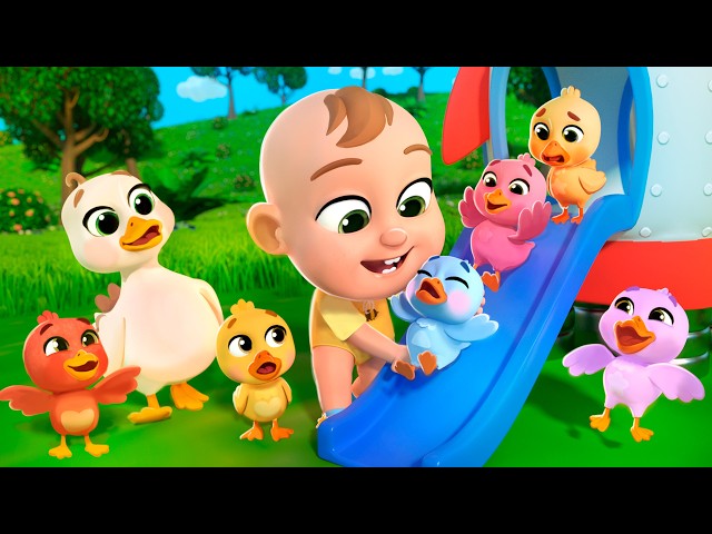 5 Little Ducks Finger Family | Newborn Baby Songs & Nursery Rhymes