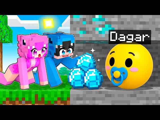 I Played as BABY VERITY to TROLL My Friends in Minecraft!