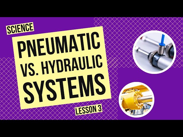 Pneumatic vs. Hydraulic Systems