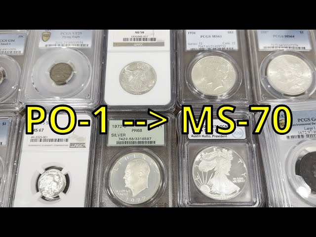 How Coins are Graded - The Sheldon Coin Grading Scale (PO1 - MS70)