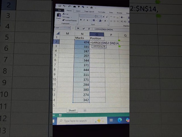 Data sorting Trick in Excel 🚀 #excel #exceltips #exceltricks #excelformula #exceltutorial #shorts