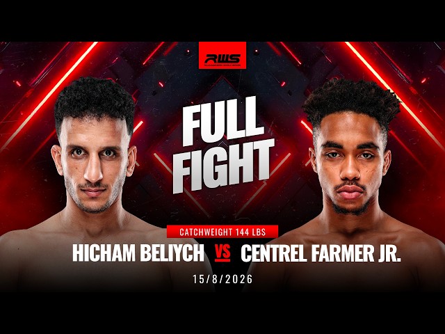 Full Fight l Hicham Beliych vs Centrel Farmer Jr. l ฮิชาม เบลิช vs  เซนเทรล ฟาร์เมอร์ จูเนียร์ l RWS
