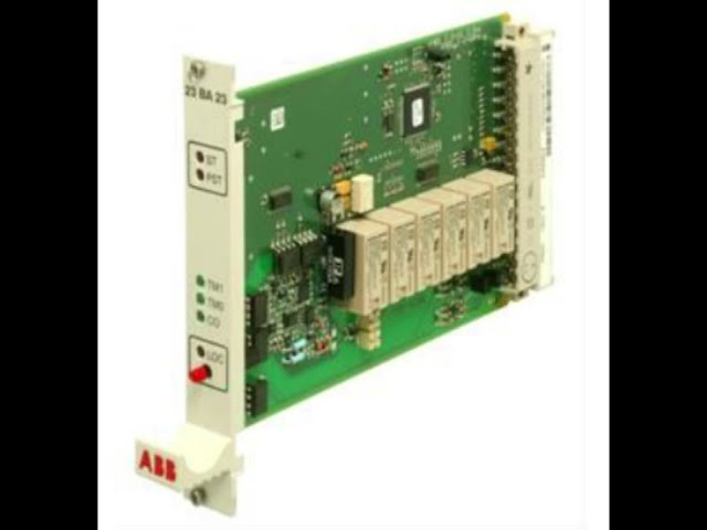 ABB 23BA23 Board Command Output Monitor Module Board