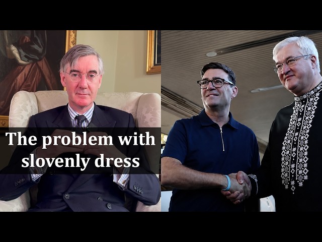 The problem with slovenly dress