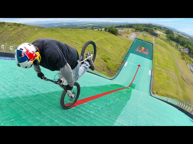 World's Steepest Fakie Nose Manual