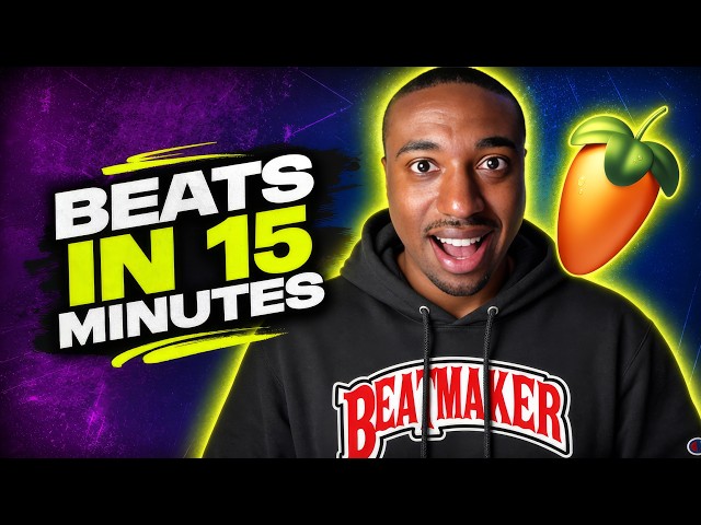 FL STUDIO | How to Make Beats in 15 Minutes