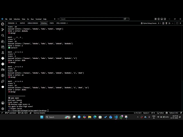 Python project..