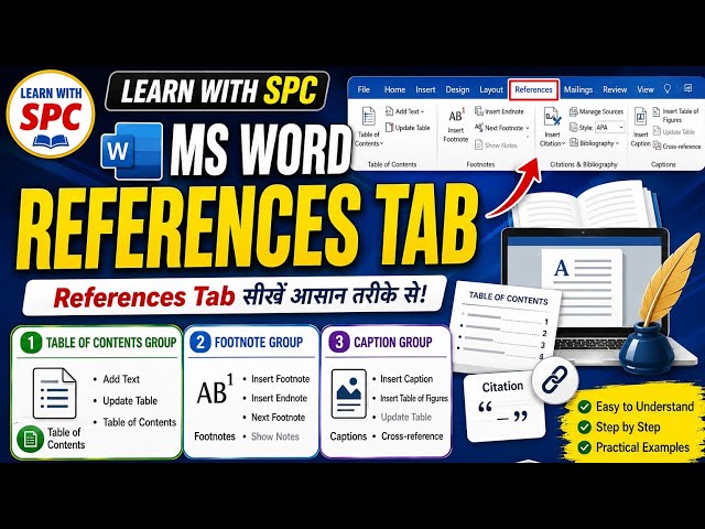 References TAB in Ms-Word