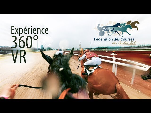 Vidéo 360° VR / Course hippique de galop