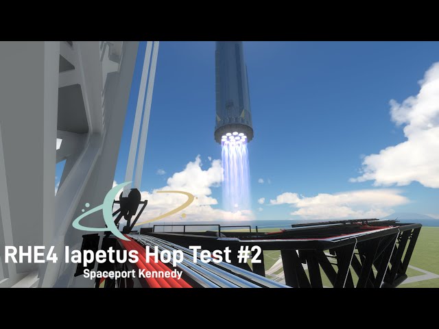 [TEST] RHE4 Iapetus Hop Test #2 - Pushing it further than before! #ksp #rocket #science #space