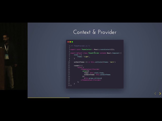 State management using Context APIs and React Hooks