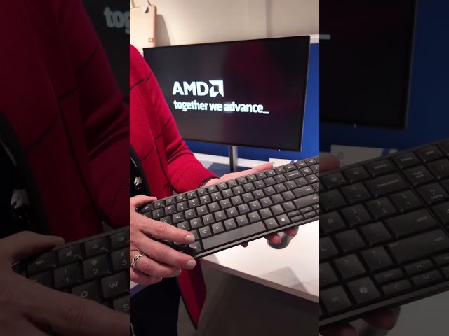 The HP EliteBoard G1a has a computer built inside #ces2026