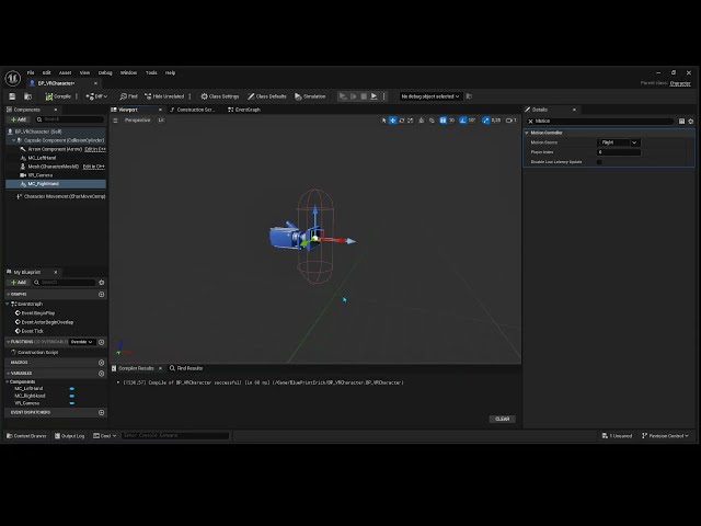 1.-Configuracion De un VR_Character para sistema de locomocion