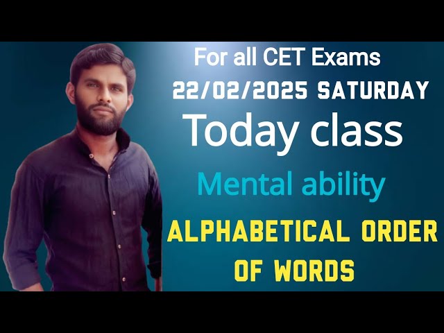 mental ability classes by khaseemappa sir
