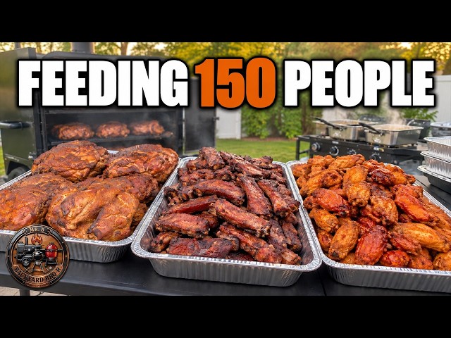 How I Cook BBQ for 150 People in My Backyard