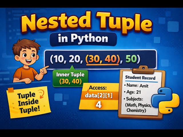 Nested Tuple in Python