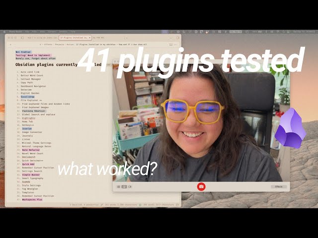 i've tested these obsidian plugins so you don't have to ✶ are they worth it?