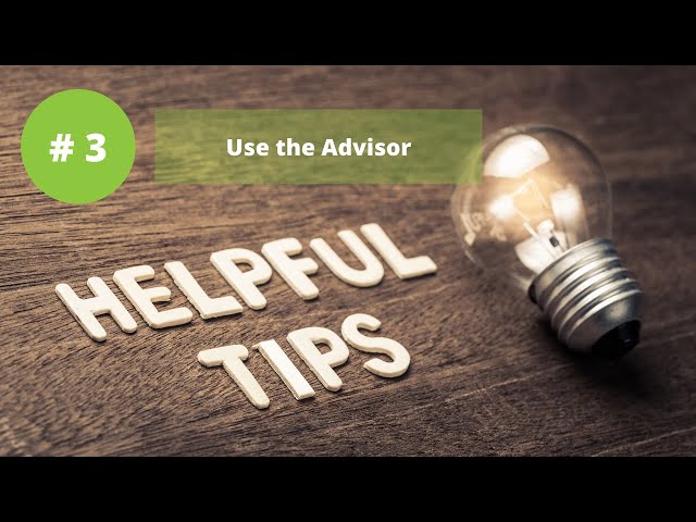 Oracle APEX Tip #3 - Run the Advisor