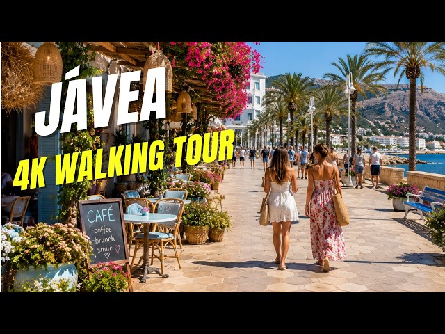 ¿Un millón de macetas? 🌺 & La iglesia más insólita que he visto ⛪ | Paseo por Jávea en 4K