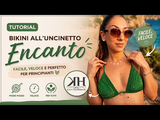 Crochet Bikini "Encanto" 💚 - Quick and Easy, Even for Beginners ✨