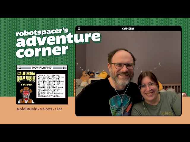 Gold Rush! with unsecretcrush – Part 1 – 1988 text parser adventure game
