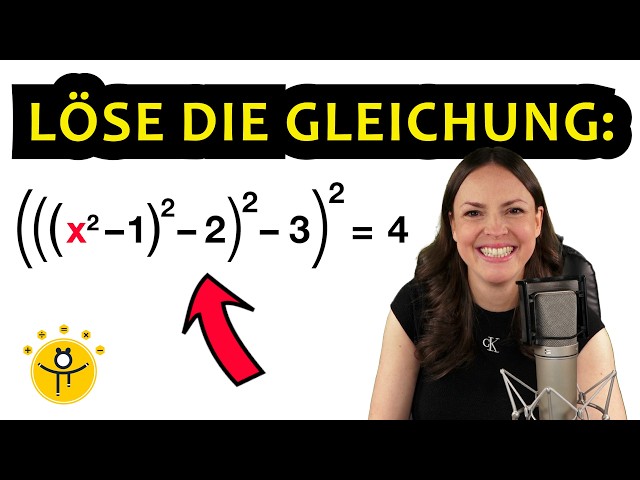Findest du ALLE Lösungen? – Gleichung lösen