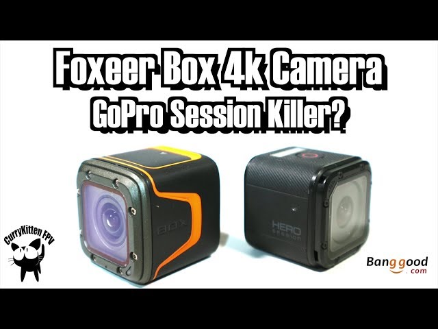 FPV Reviews: Foxeer Box 4K Action camera, supplied by Banggood