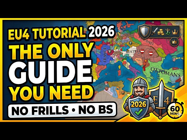 The ONLY No Frills EU4 Tutorial You'll EVER Need (2026)