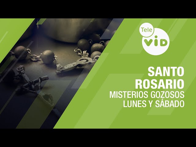Santo Rosario 📿 Misterios Gozosos - Lunes y Sábado, Tele VID #SantoRosario #TeleVID