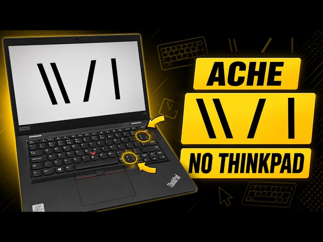 Tired of struggling to find the \, /, or | pipe symbols on your Lenovo ThinkPad? Here is the solu...