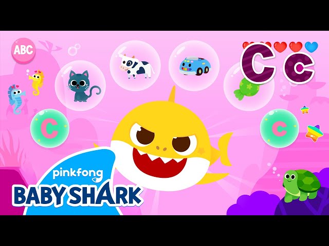 Learn ABC with Baby Shark! | Alphabet C | Phonics | Baby Shark Doo Doo Doo | Baby Shark Official