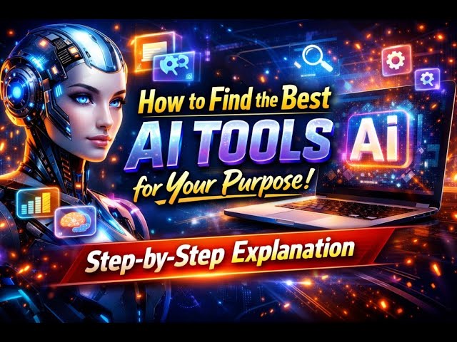 How to Find the Best AI Tools for Your Purpose | Step-by-Step Explanation