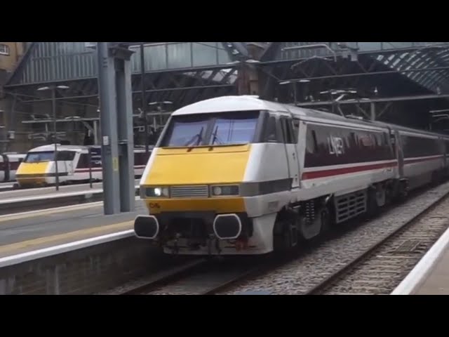 Trains at London Kings Cross 23/8/25