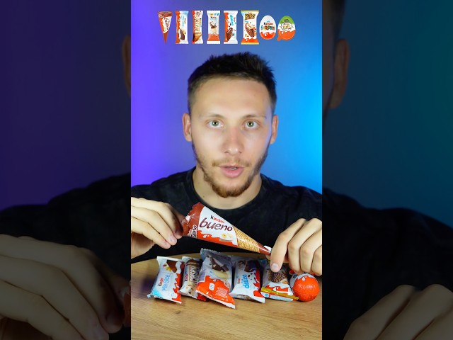 KINDER MUKBANG #asmr #mukbang #kinder