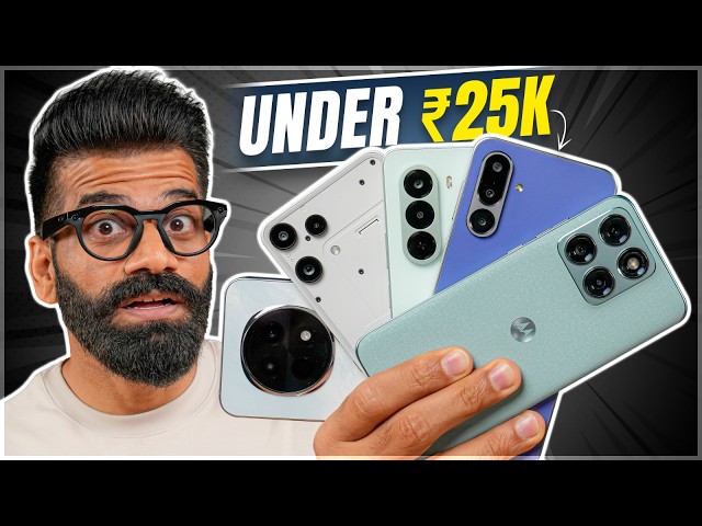 Best Smartphones Under ₹25,000 - June 2026🔥🔥🔥